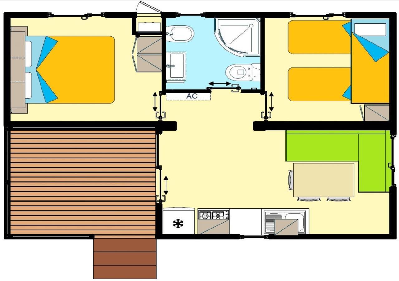 Villa Al Mare Camping - 4 Stelle Cavallino-Treporti Ngoại thất bức ảnh