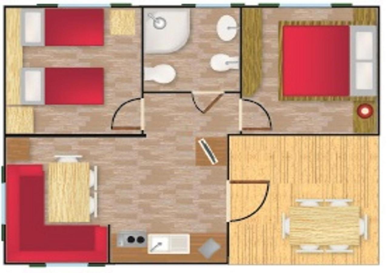 Villa Al Mare Camping - 4 Stelle Cavallino-Treporti Ngoại thất bức ảnh