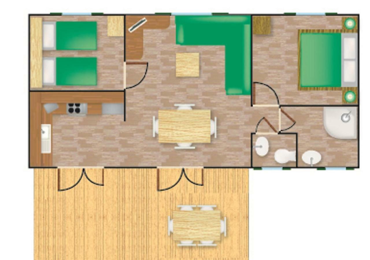 Villa Al Mare Camping - 4 Stelle Cavallino-Treporti Ngoại thất bức ảnh