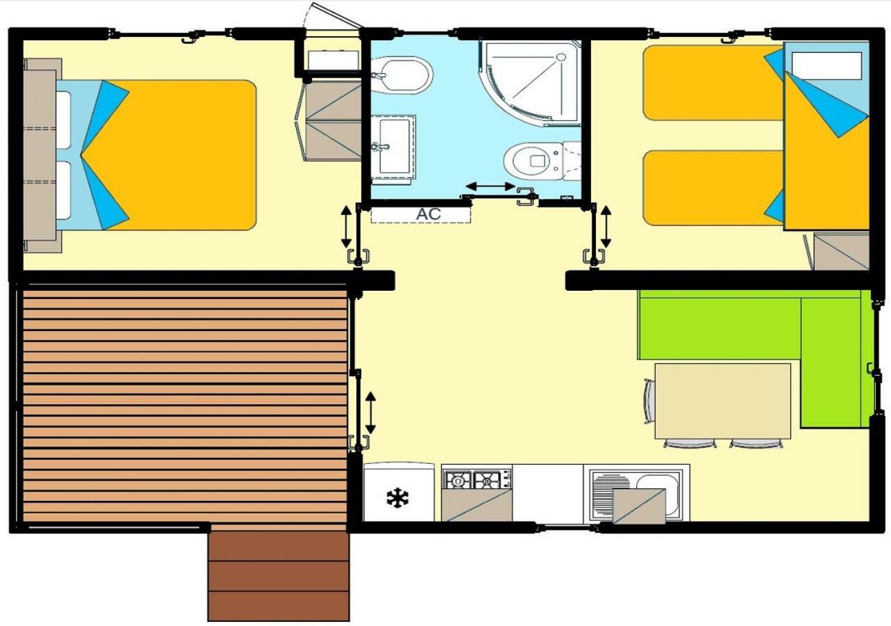 Villa Al Mare Camping - 4 Stelle Cavallino-Treporti Ngoại thất bức ảnh