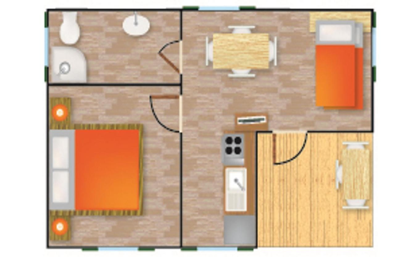 Villa Al Mare Camping - 4 Stelle Cavallino-Treporti Ngoại thất bức ảnh